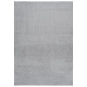 Shaggy Rug Gray 7'x9' Polyester