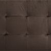 Brown Lint And PVC 3-Piece Couch Living Room Sofa Set A