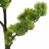 Artificial Pinus Bonsai with Pot 23.6" Green