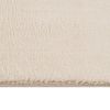 Shaggy Rug Beige 4'x6' Polyester