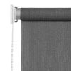 Outdoor Roller Blind 55.1"x90.6" Anthracite