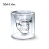 1pc Handmade Crystal Skull Glass, Imprisoned Pirate Skull Glass, Must-use Artifact For Cocktails And Bar Beer Glasses, Suitable For Parties, Bars