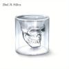 1pc Handmade Crystal Skull Glass, Imprisoned Pirate Skull Glass, Must-use Artifact For Cocktails And Bar Beer Glasses, Suitable For Parties, Bars