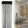 String Door Curtain Beads Room Dividers Beaded Fringe Window Panel Tassel Decor