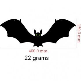 Outdoor Halloween Bat Wall Decoration (Option: One Big Bat)